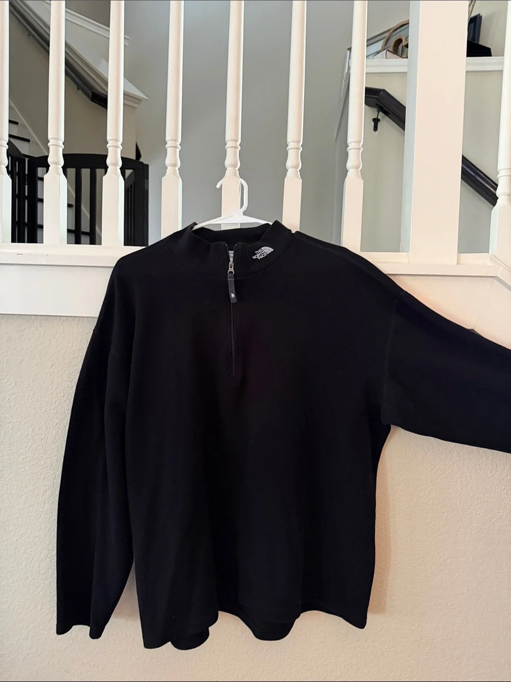 The North Face Men’s Black Half-Zip Sweater